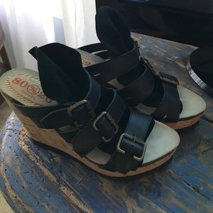 Free people cork wedge