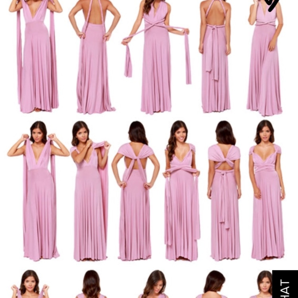 Lulus bridesmaid dress