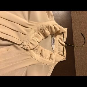LongChamp Beige/cream Button down