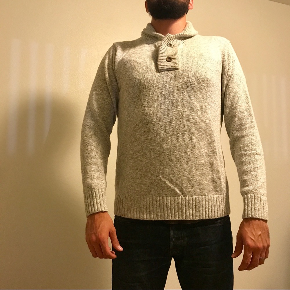 J. Crew Shawl Collar Sweater