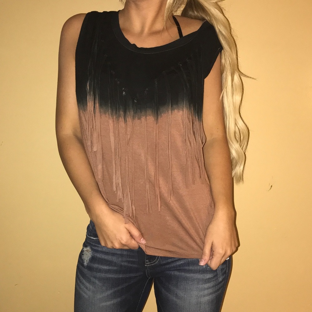 Gimmicks Fringe Tank Top