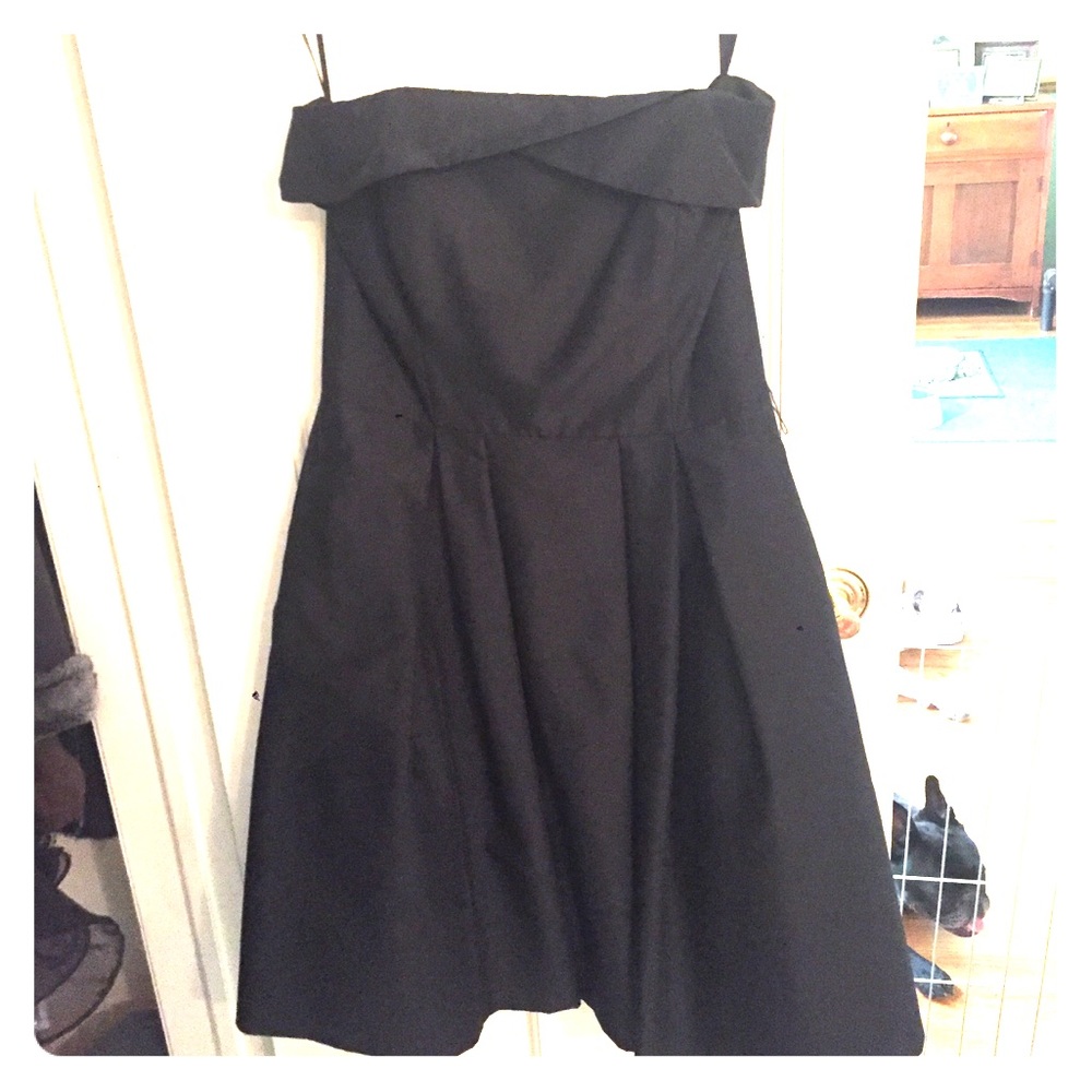Strapless dress from White House Black Market.