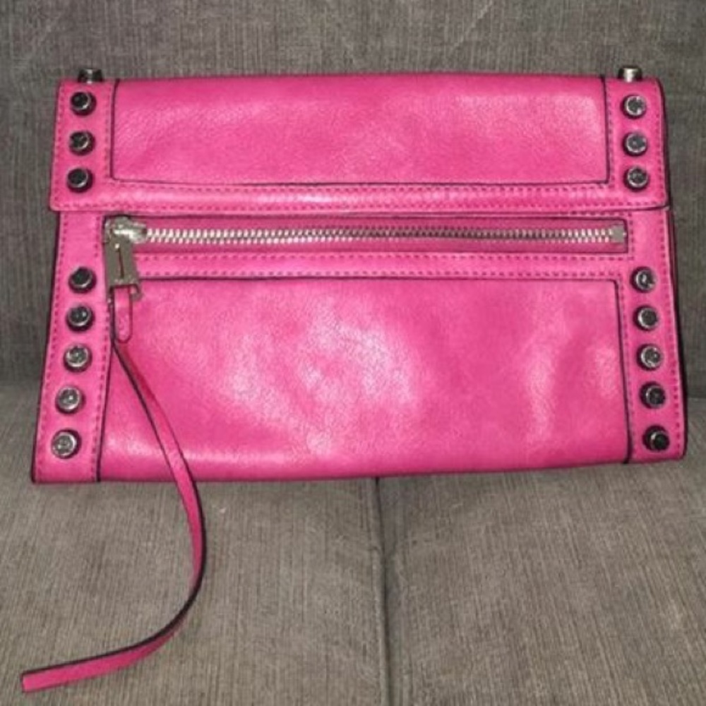 Large Pink Clutch