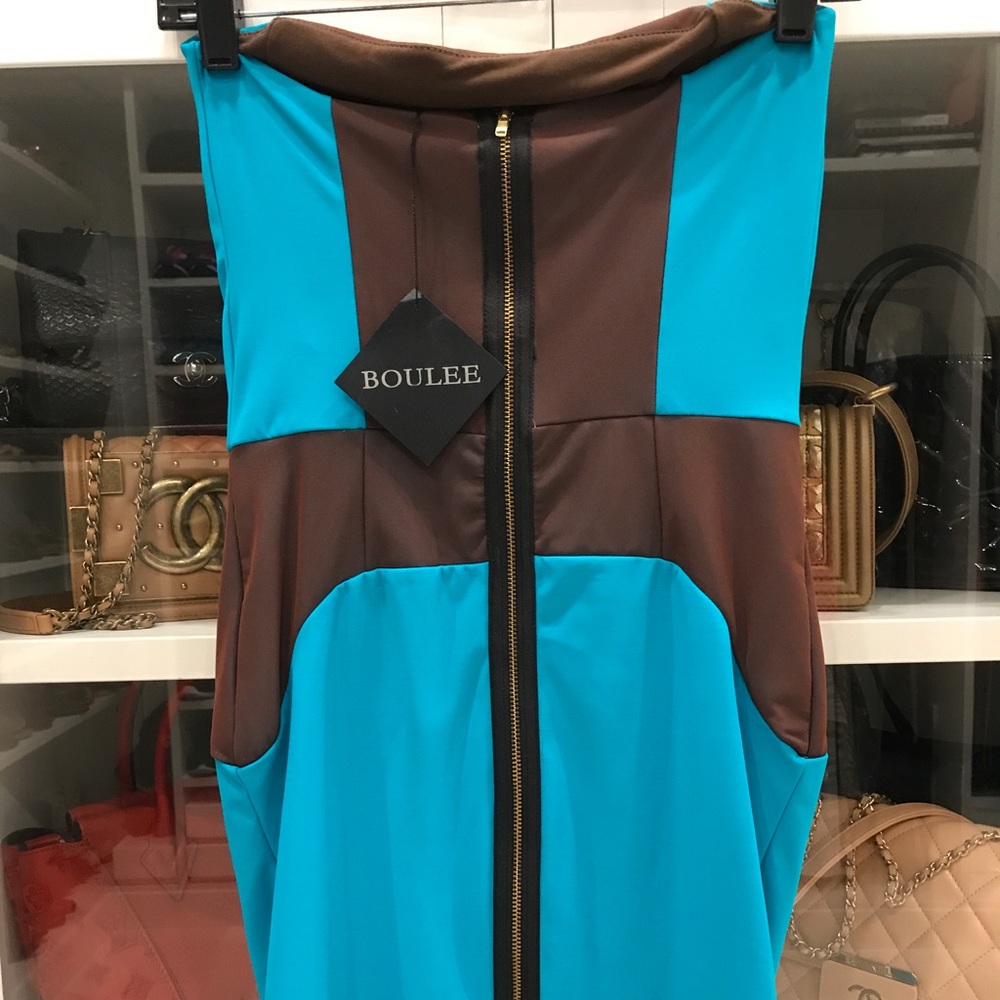 Designer dress. Boulee.