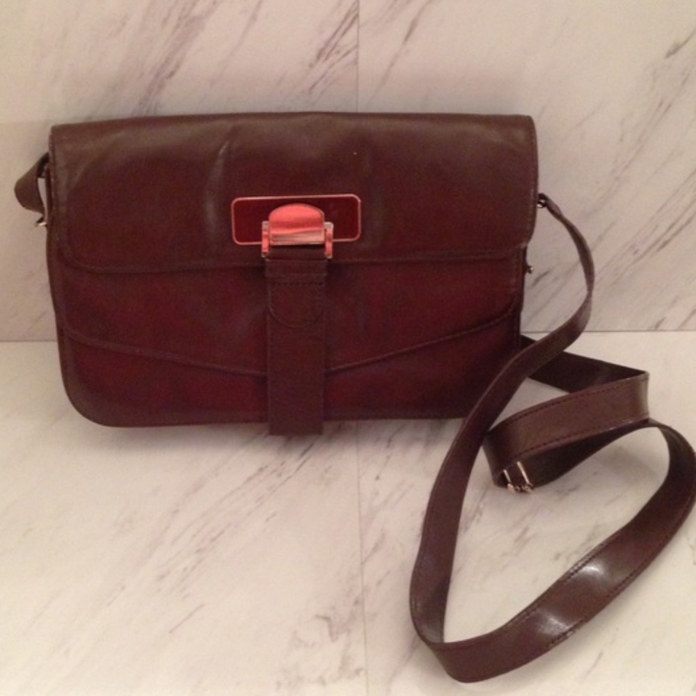 *SALE* Zara Dark Brown Crossbody Handbag