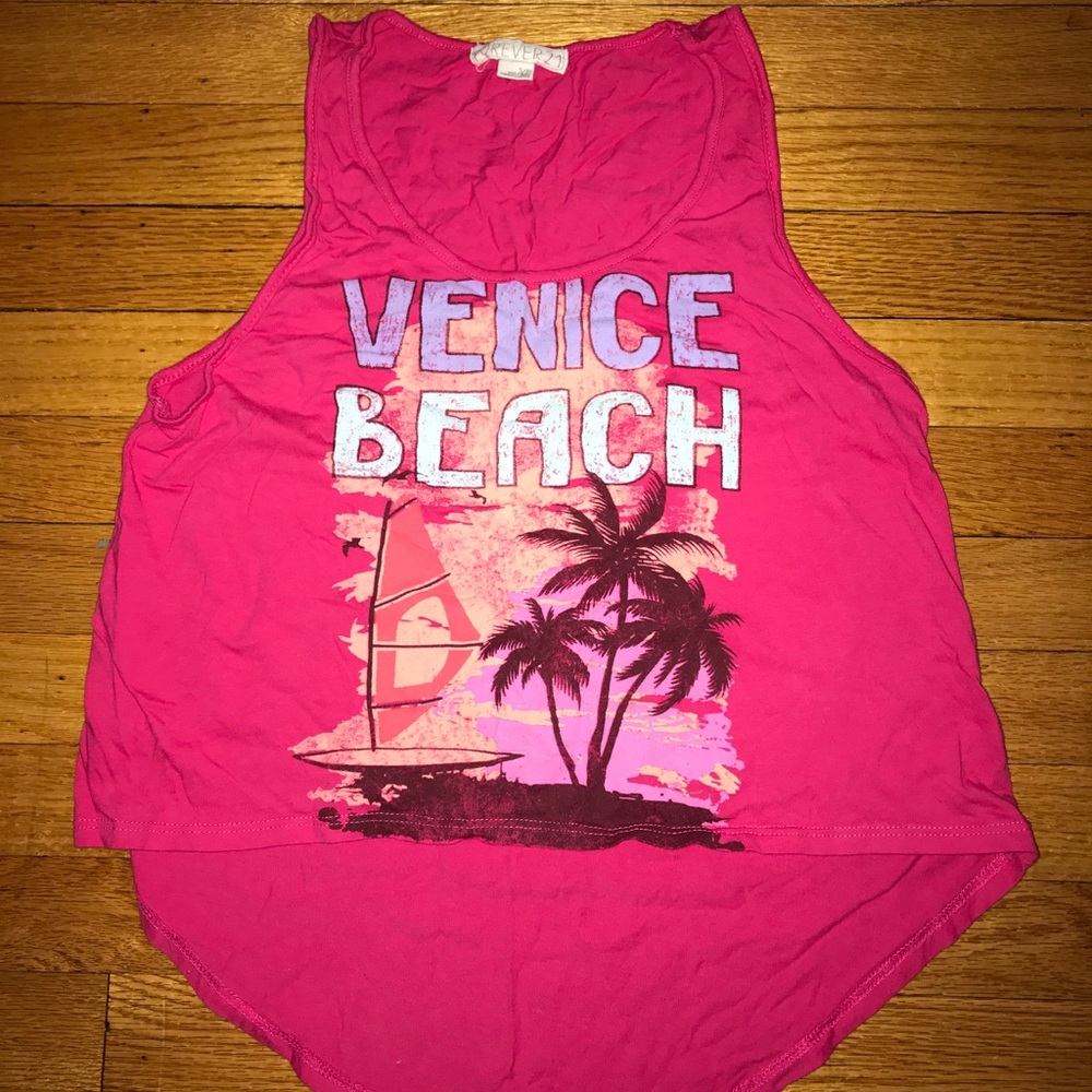 Barbie Venice beach top small long back summer casual beach cover relax pink