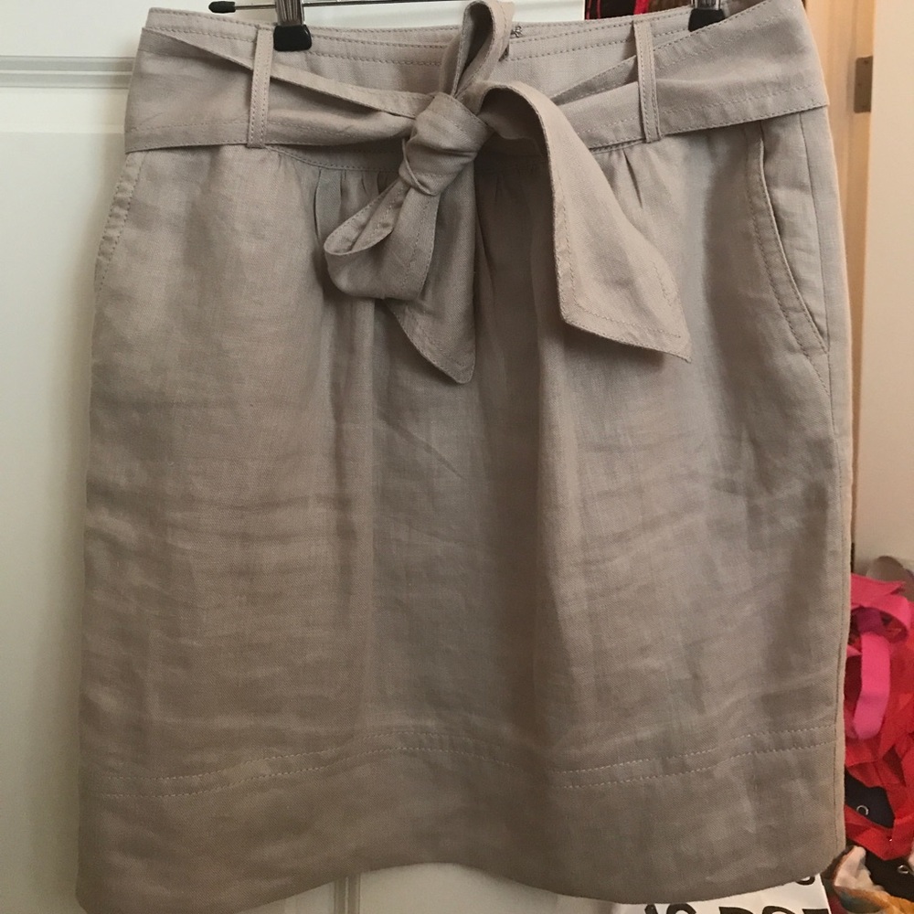 Banana Republic linen skirt