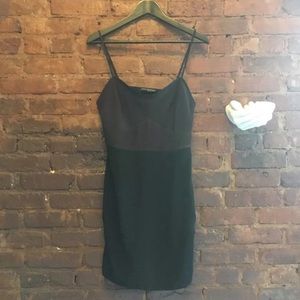 All Saints Colorblock Slip Dress Strappy