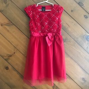 George Red floral sequin dress George Red floral sequin dress