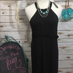 NWT Theory Little Black Gray Dress Sz L Large