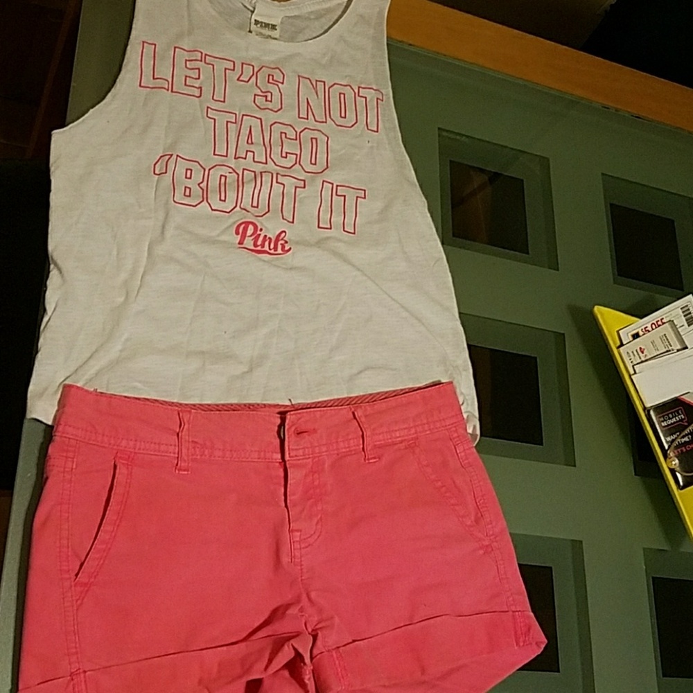 Shorts and tank top set