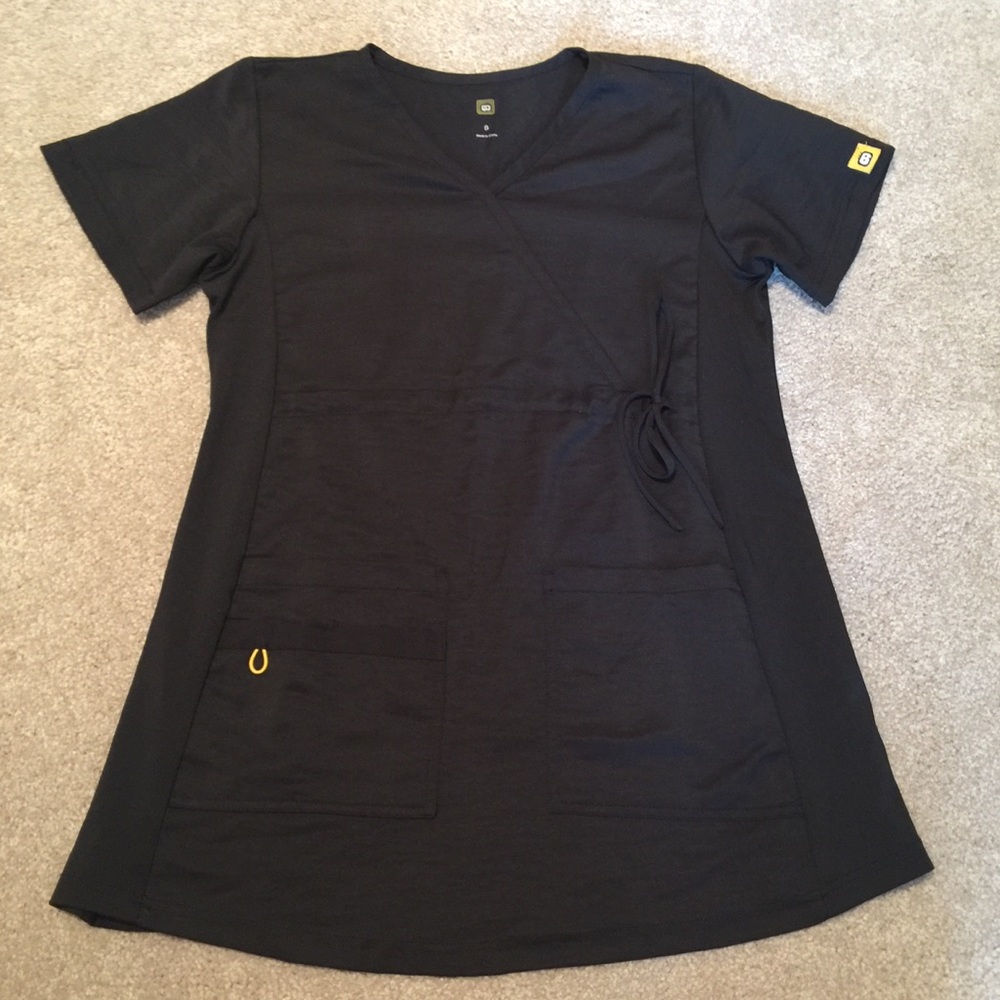 Wonderwink Maternity Scrub Set | Black