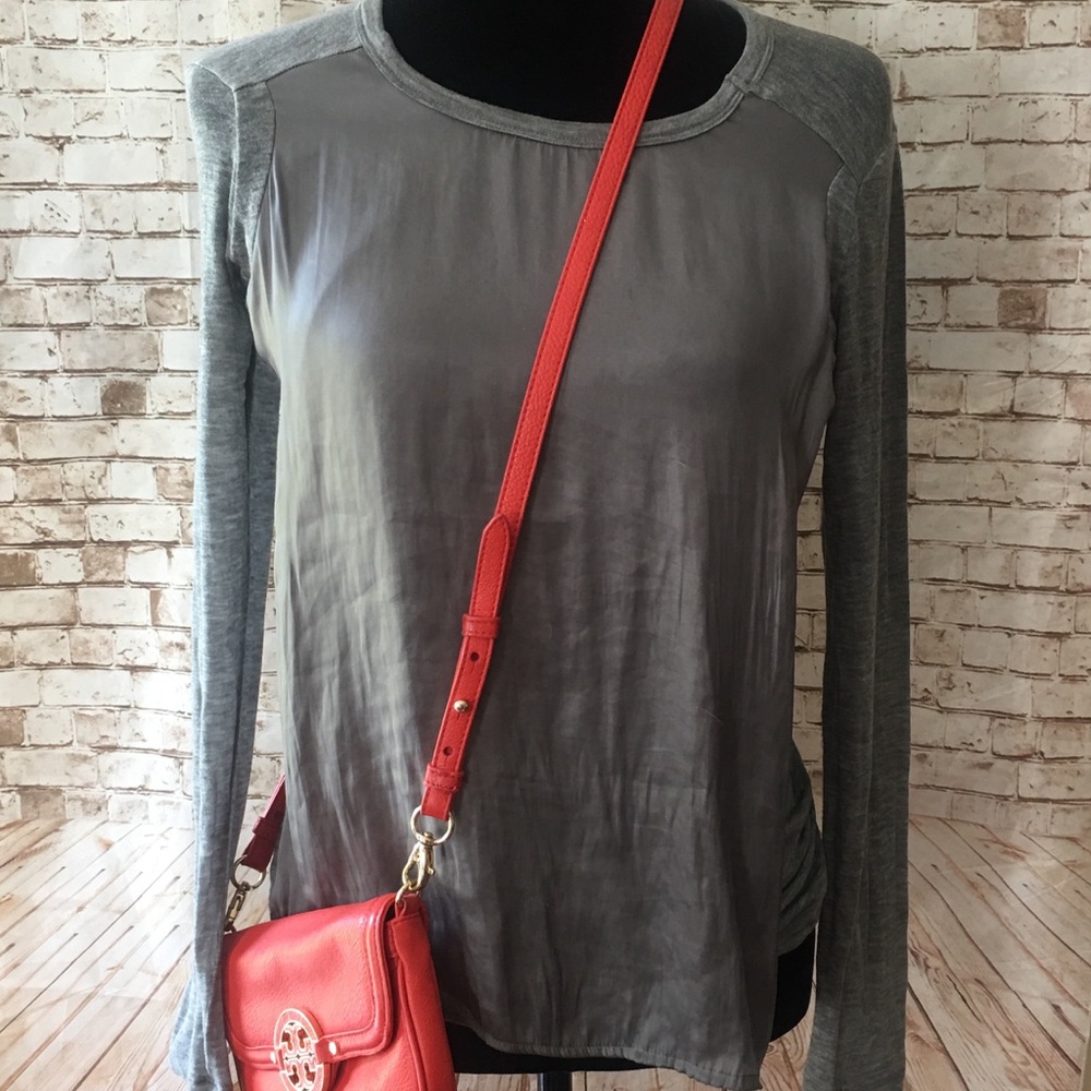 CLU LAYERED SHIRT TOP SWEATSHIRT SWEATER BLOUSE