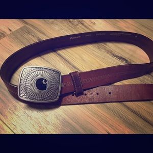 Carhartt leather belt