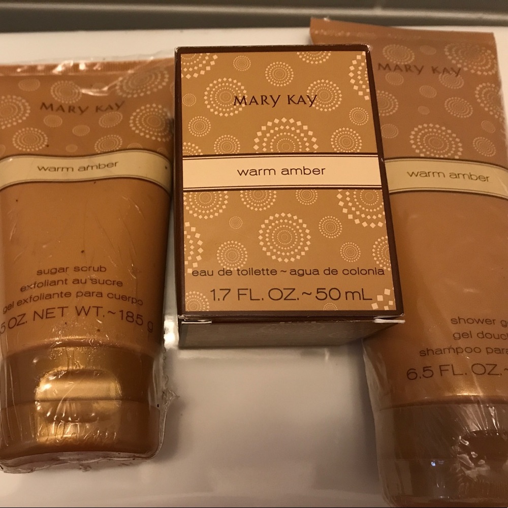 MK warm amber set