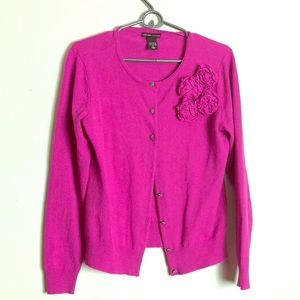 Embellished knit sweater