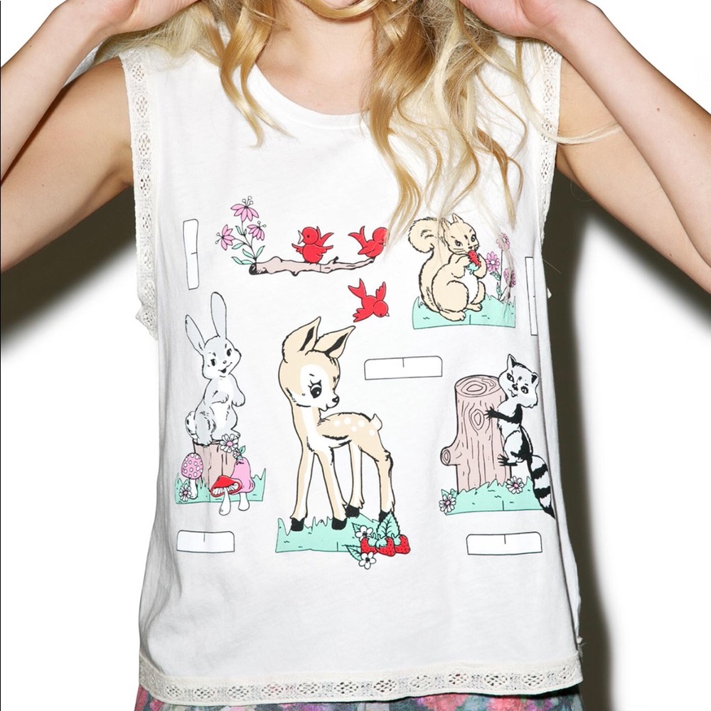 Wanted!!!! wildfox Forest Creatures Paper Dolls
