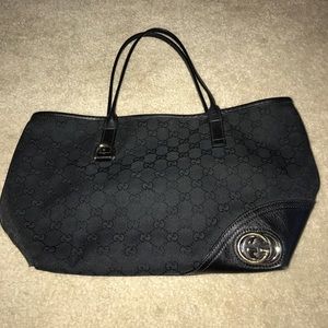 Black Gucci Tote