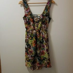 Floral colorful dress