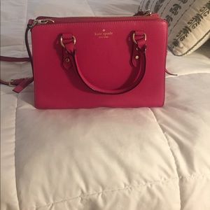 Kate spade hot pink shoulder bag