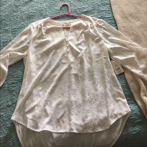 Faded Glory loose fitting blouse