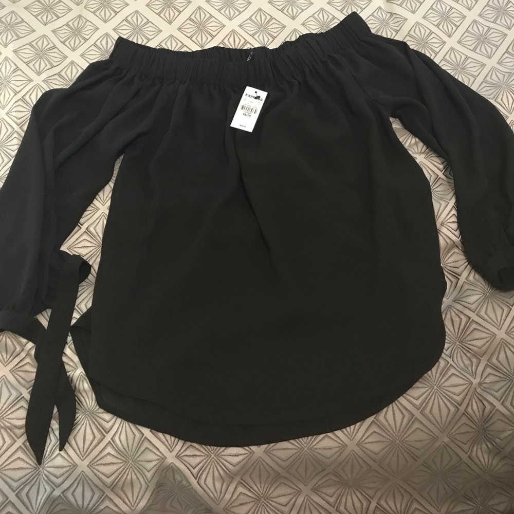Express off the shoulder blouse