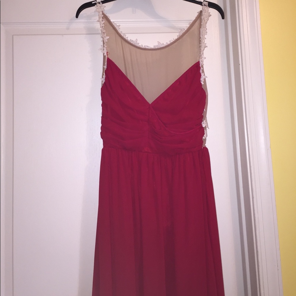 Beautiful Raspberry Gown