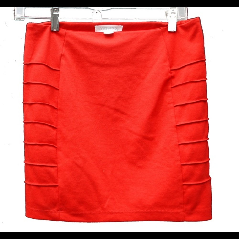Red hot mini skirt sale price $12