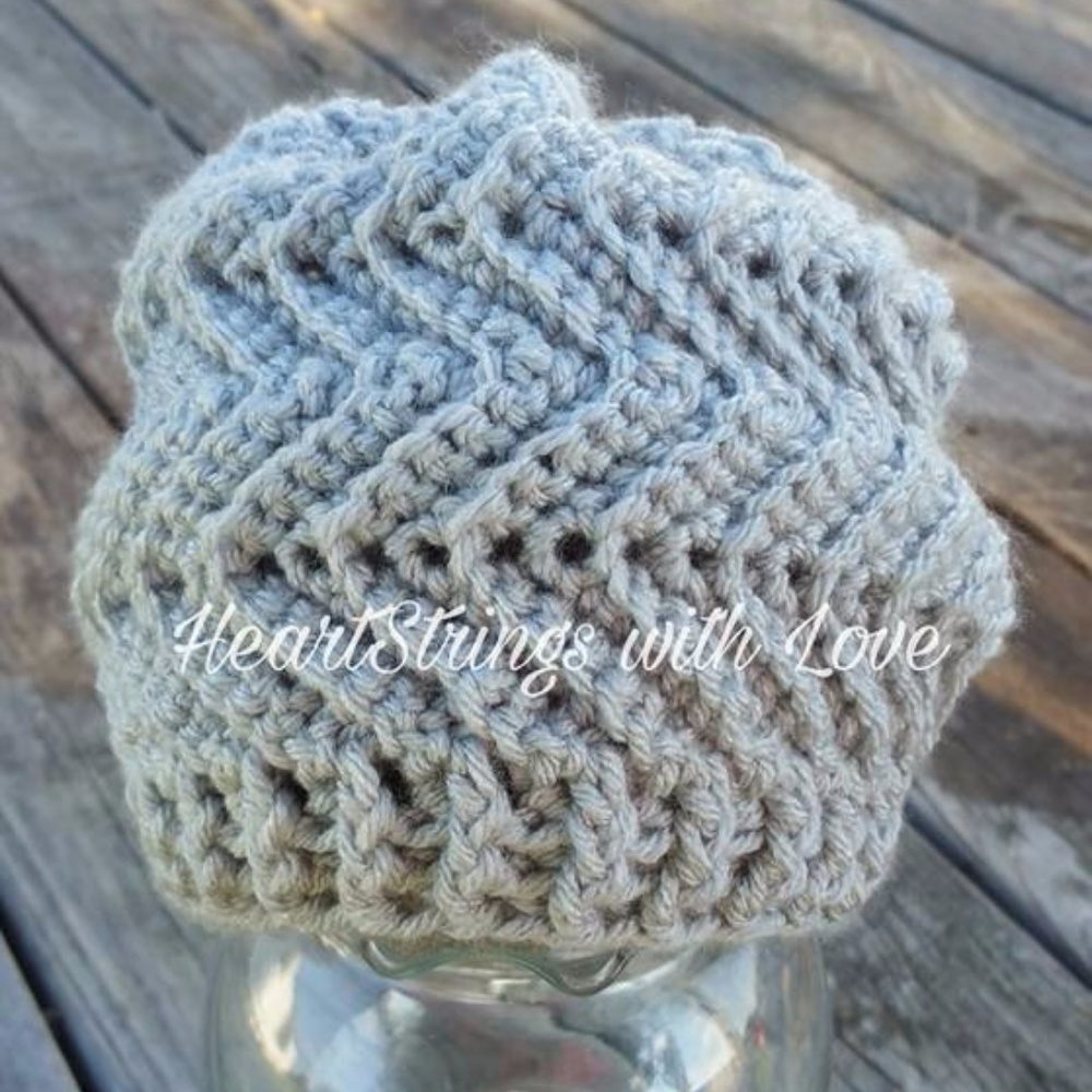 Toddler Swerve Stitch Slouch Beanie