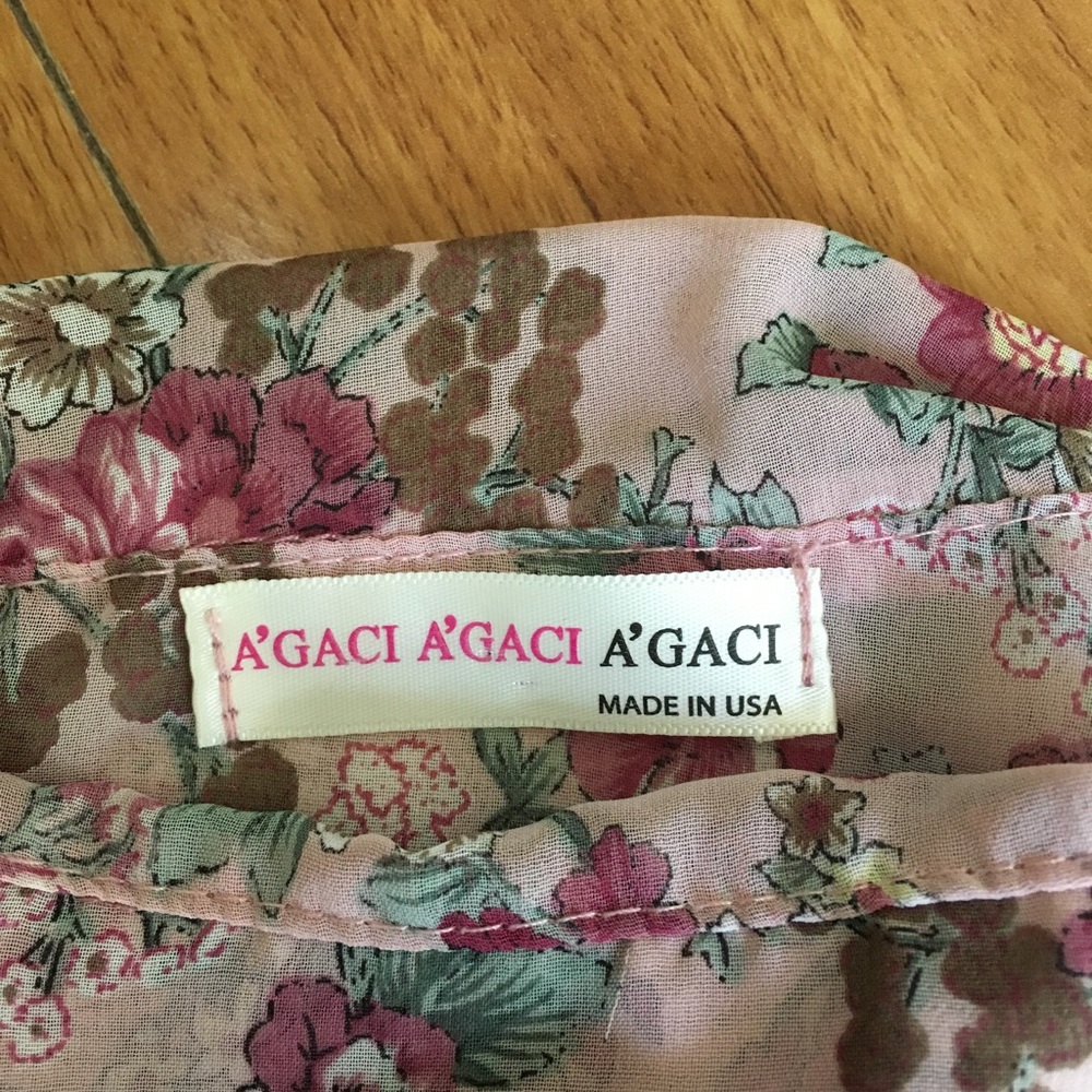 A'gaci blouse in flower print - Picture 3 of 3