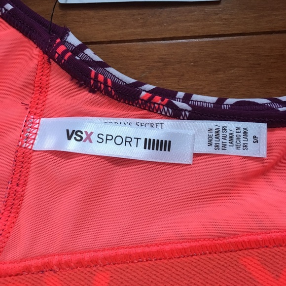 New Victoria's Secret VSX Racerback Sports Bra - Picture 6 of 6
