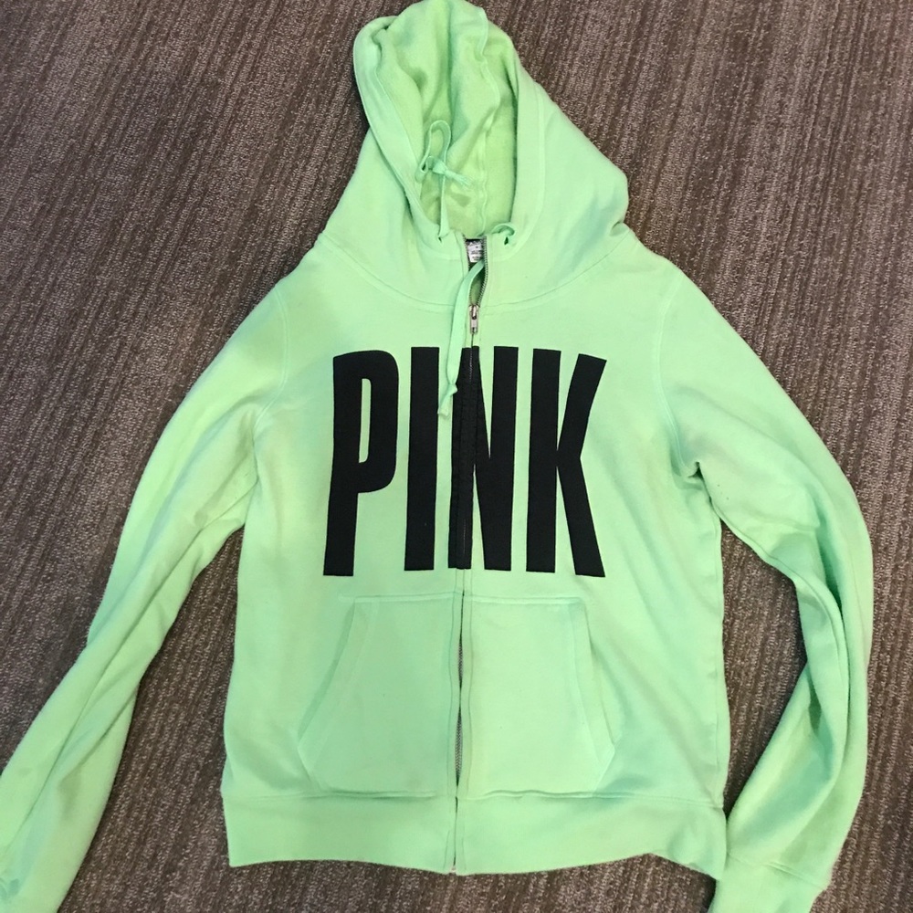 Pink zip up