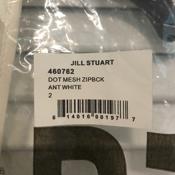 NWT Jill Stuart Ivory Polka Dot Dress - Picture 8 of 8