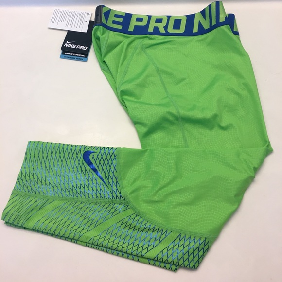 NIKE Mens Pro Hypercool 3/4 Training Tights Pants - Picture 3 of 6