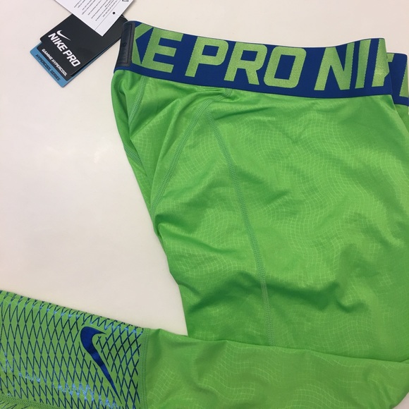 NIKE Mens Pro Hypercool 3/4 Training Tights Pants - Picture 5 of 6