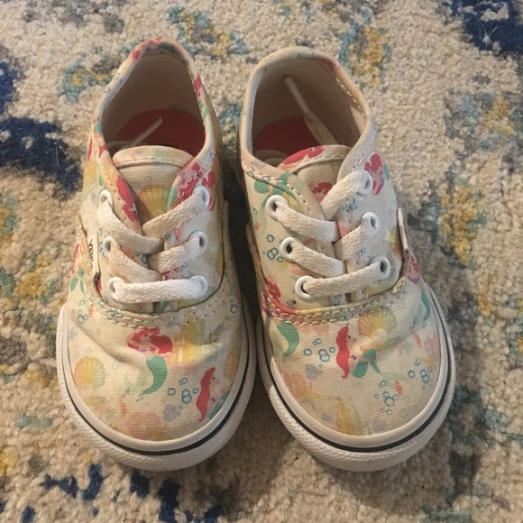 little mermaid vans toddler