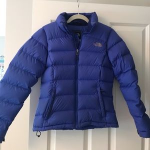 North Face Purple 700 Down Coat!!