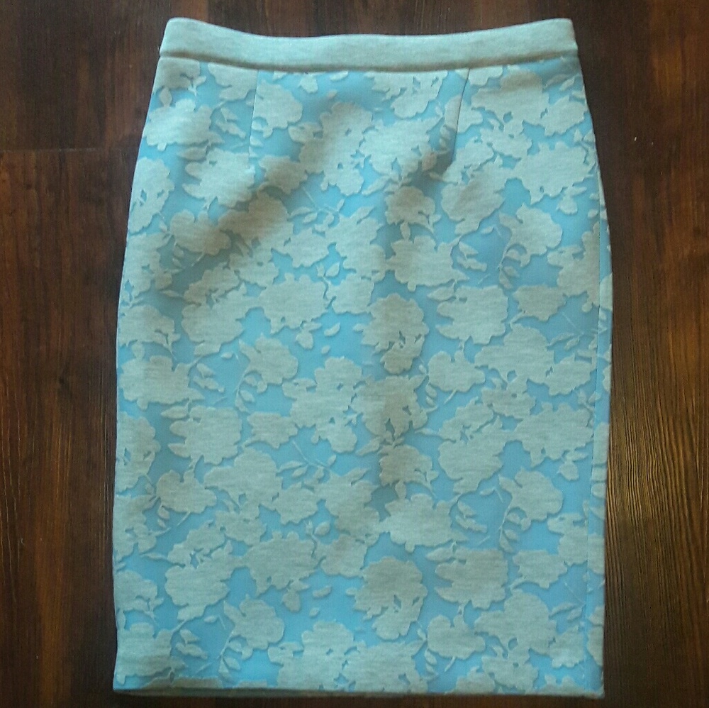 Catherine Malandrino Scuba Pencil Skirt