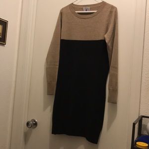Cashmere sweater dress