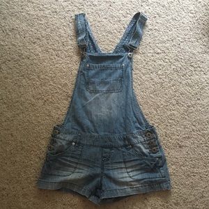 Denim Overalls