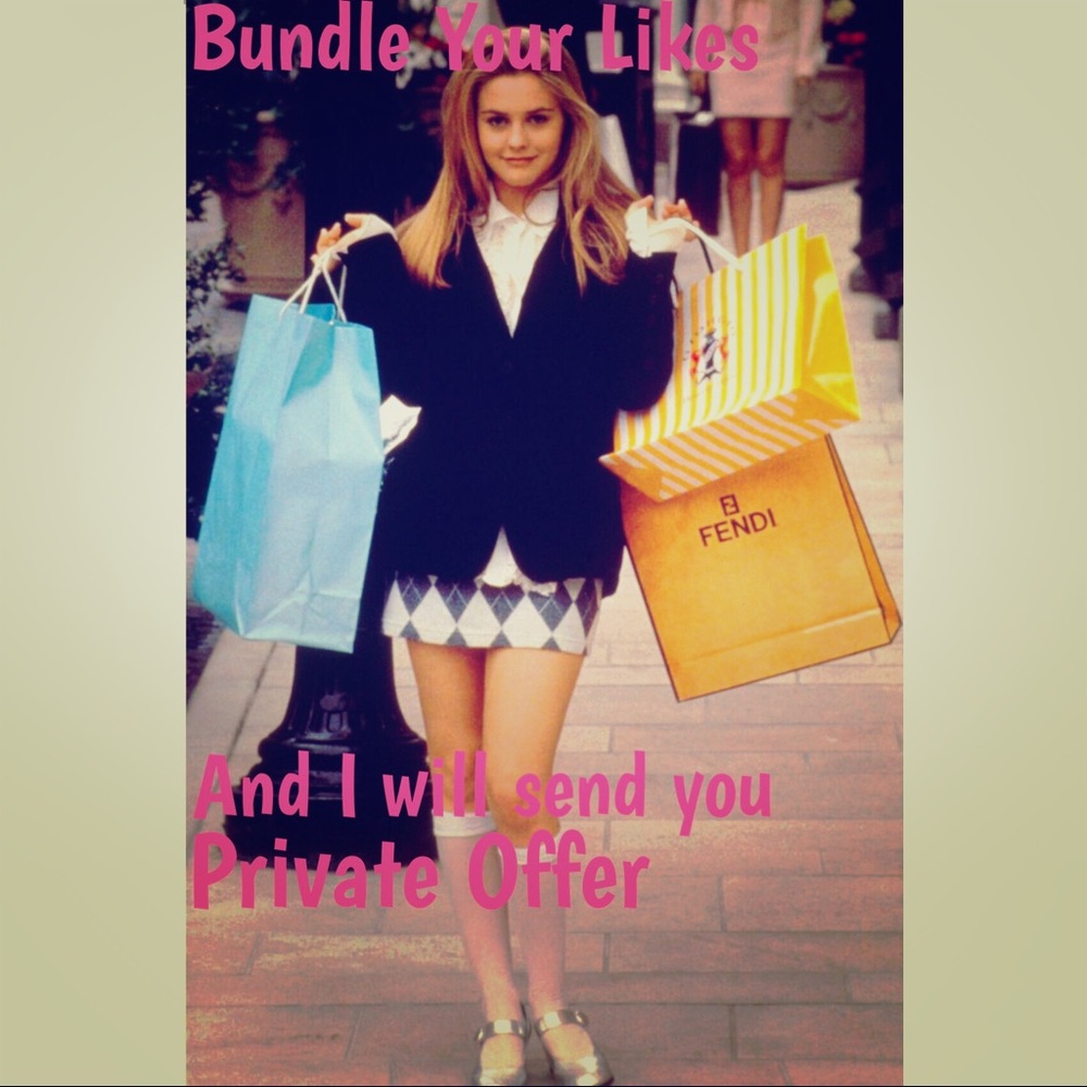 Bundle Your Likes & I Will Send You Private Offer