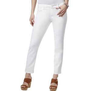 Tommy Hilfiger White Wash Denim Cropped NWT