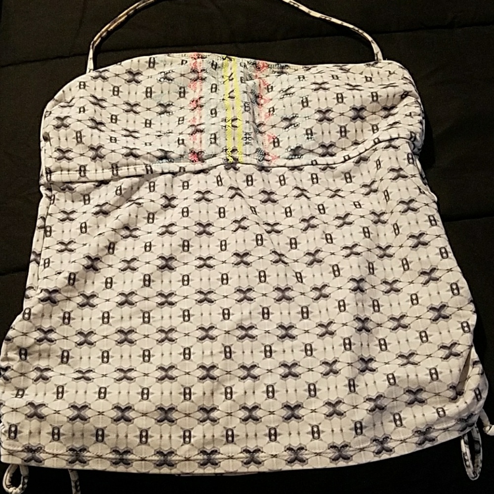 Multi colored swimsuit top