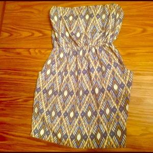 Patterned tube dress