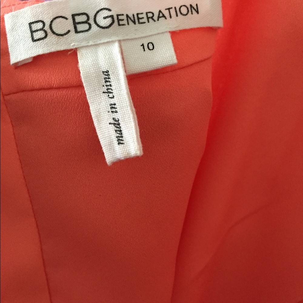 BCBGeneration size 10 new without tags sheer dress - Picture 3 of 7