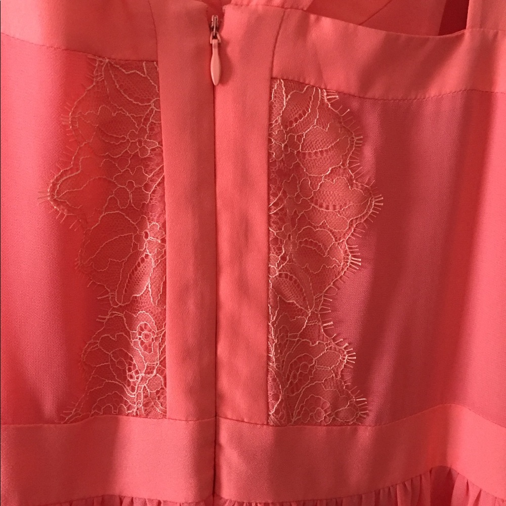 BCBGeneration size 10 new without tags sheer dress - Picture 4 of 7