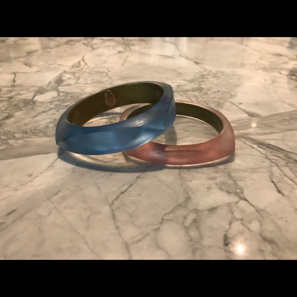 alexis bittar bangles - set of 2