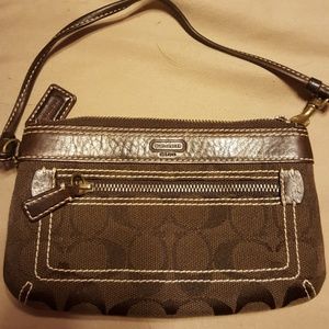 Coach wristlet