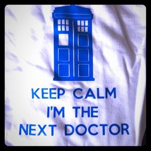 men's Doctor Who tshirt