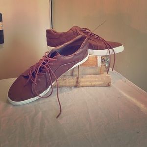 Call it Spring Sneakers- Leather Tan